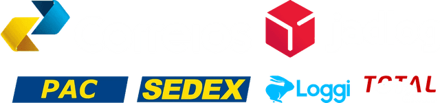 Correios, Jadlog, PAC, SEDEX